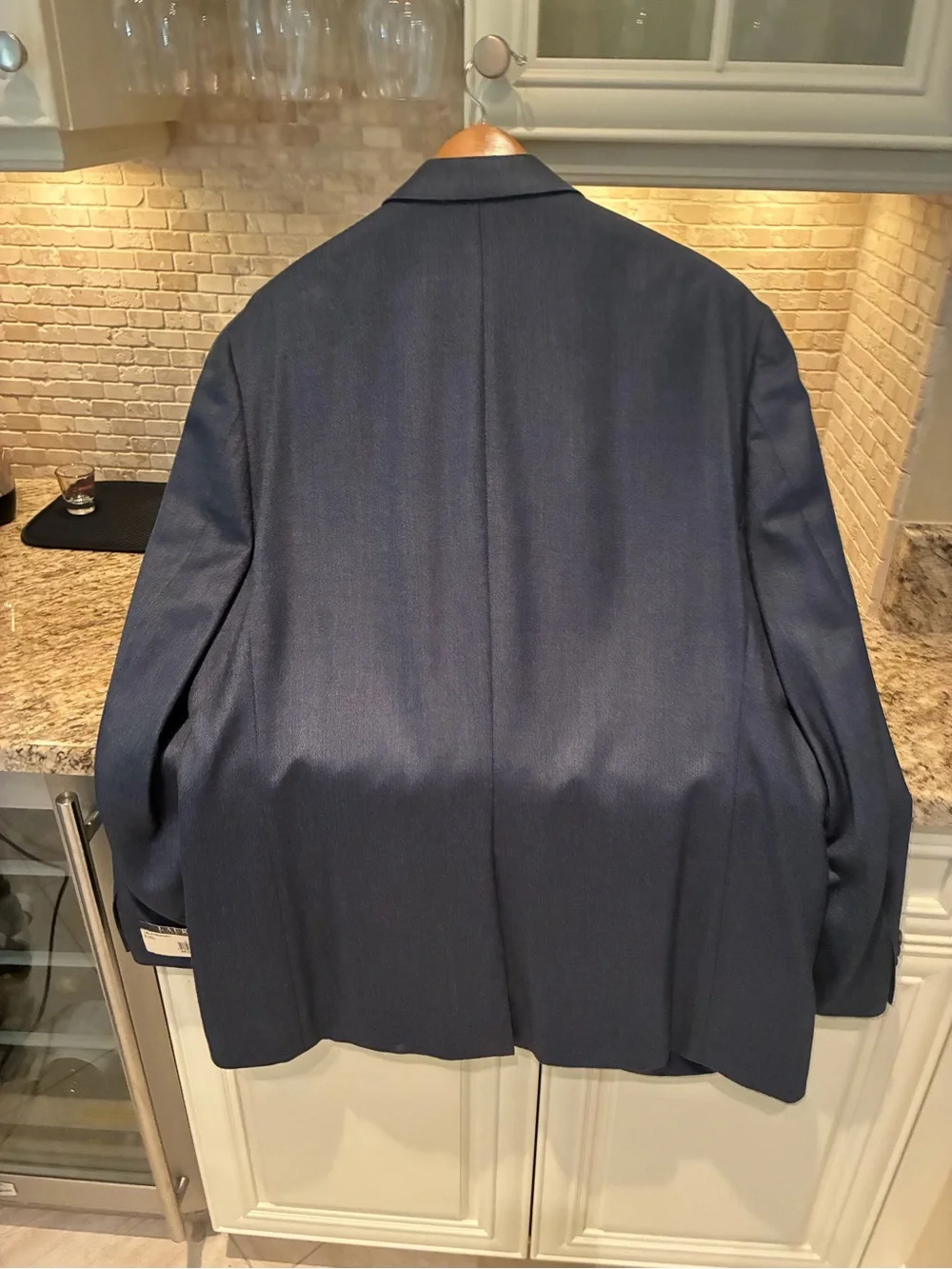 Lauren Ralph Lauren Men's Dark Navy Two-Button Sport Coat